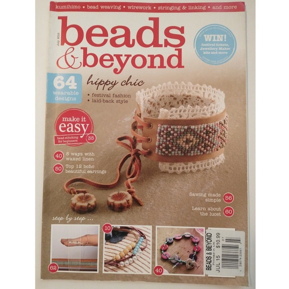 Other - Beads & Beyond Magazine July 2015 DIY Jewelry Design Projects Tutorials UK Issue